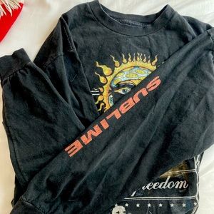 4:20 By Sublime Long Sleeve Oversized Band Tee